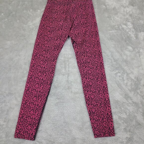 Nike Womens Pink Leopard Workout Pants size Small Just Do It - Picture 10 of 10